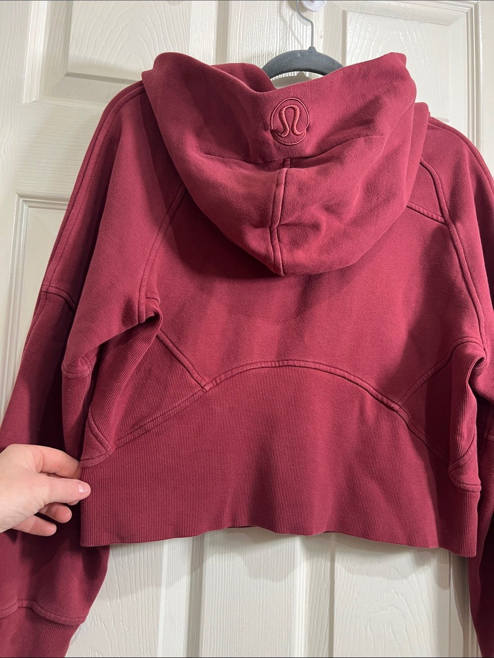 69. Lululemon Scuba Oversized 1/2 Zip Hoodie
Savannah Red XS-S - Picture 11 of 11